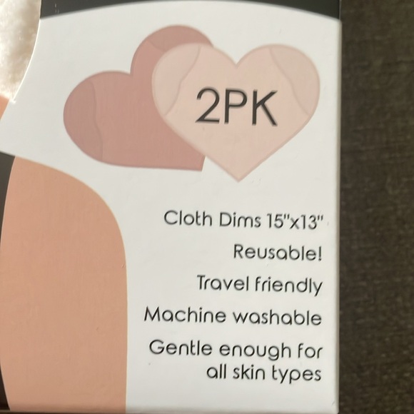 Nord + Bare Makeup Remover Cloth 2 pack - Picture 2 of 4